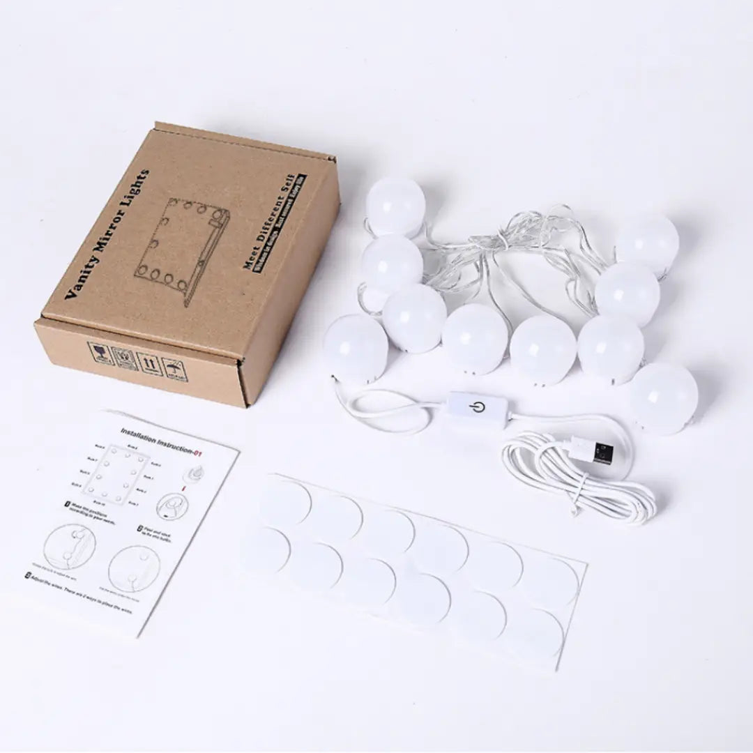 Luces Led Bombillas Espejo x 10