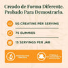 Gomitas de Creatina: Siéntete Segura de tus Piernas y Glúteos
