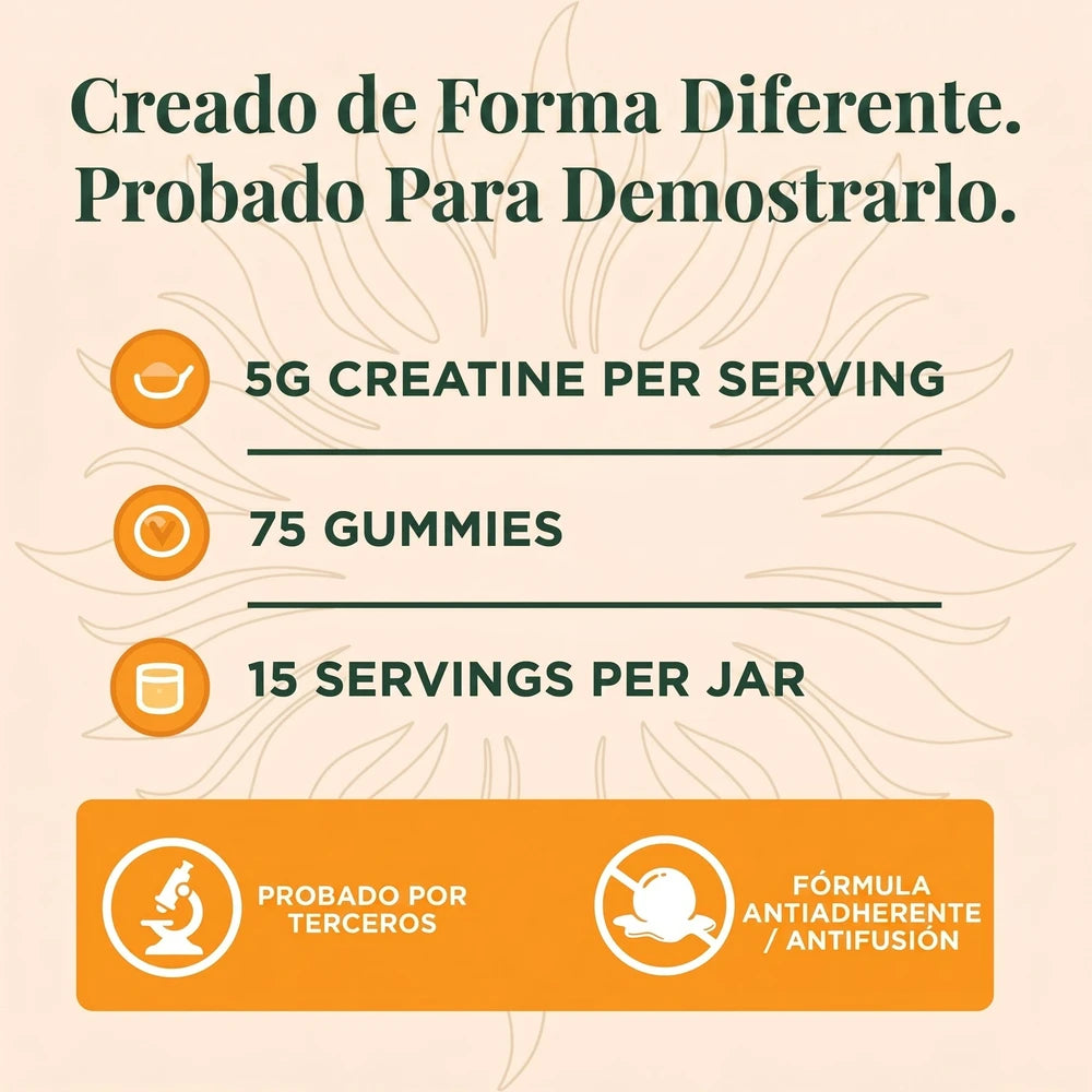 Gomitas de Creatina: Siéntete Segura de tus Piernas y Glúteos