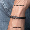 PULSERA INFINITA PERSONALIZADA EL REGALO MAS ESPECIAL PARA TU ESPOSO