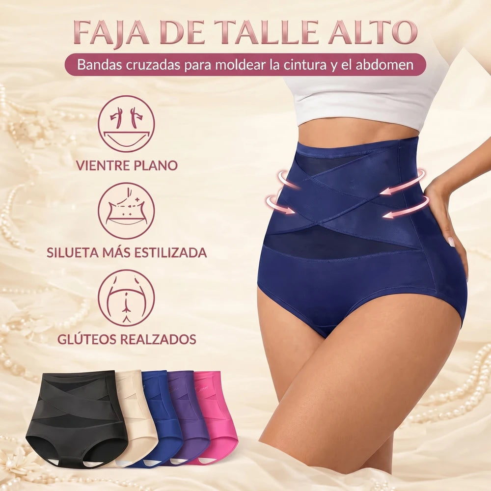 PACK X 6 UND PANTY MOLDEADOR CINTURA ALTA