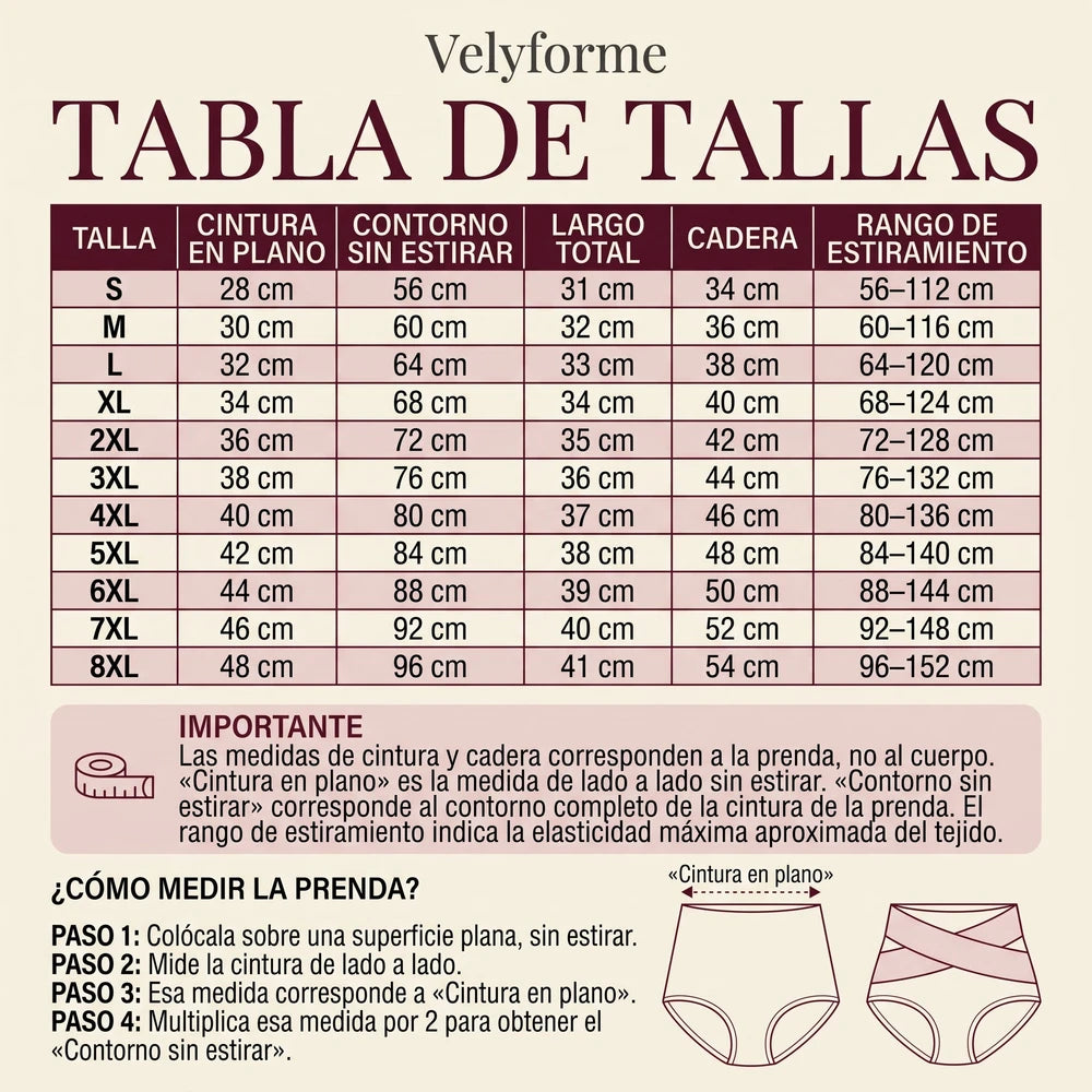 PACK X 6 UND PANTY MOLDEADOR CINTURA ALTA