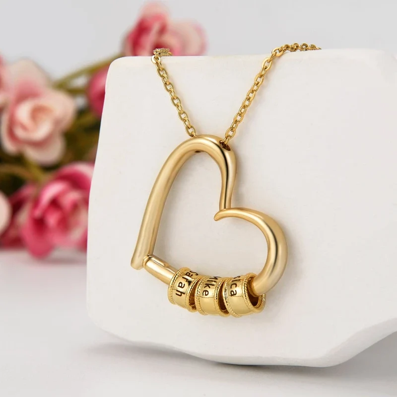 COLLAR CORAZÓN FAMILIAR